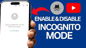 How To Enable Or Disable Incognito Mode On Youtube
