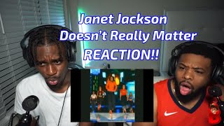 BabantheKidd FIRST TIME reacting to Janet Jackson - Doesn't Really Matter!! (Official Video)