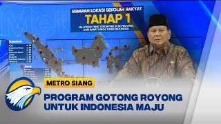 1 Tahun Pemerintahan Prabowo-Gibran, Infrastruktur dan Pendidikan Menjadi Prioritas [Metro Siang]