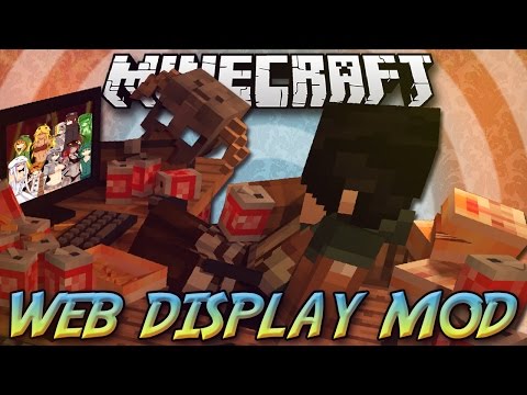 Мод Web Displays для minecraft 1.7.10