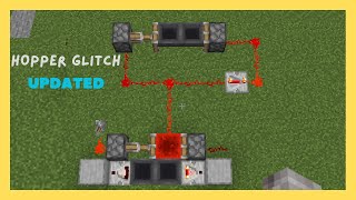 Minecraft Duplication hopper glitch UPDATED