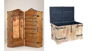 Incredible Modern Wardrobe Trunk With Old Style