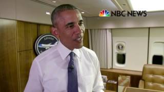OBAMA'S  OVAL OFFICE  IN AIR FORCE ONE, 72 HOURS IN OFFICE LEFT .