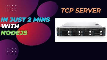 TCP SERVER IN 2 mins 🤯 with NodeJS 🔥