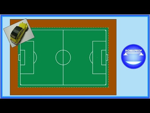 IMPARARE AUTOCAD DISEGNANDO UN CAMPO DI CALCIO (459)