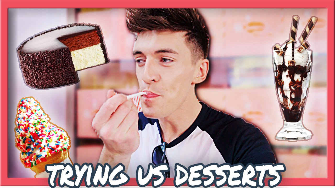 TRYING CRAZY AMERICAN DESSERTS!