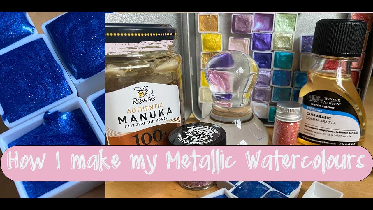 How I made my Watercolor Paint