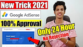 Google AdSense Approval New Trick 2021 | Low Value Content Google AdSense Error Fix!