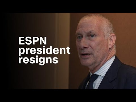 ESPN president John Skipper resigns, citing a substance addiction