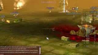 Lawolf Guild Siege (Guild War) in FlyFF Part 1