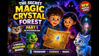 The Secret Magic Crystal Forest – Part 1 | The Mysterious Map | Magical Adventure Story for Kid