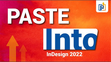 Mask Anything Inside Any Shape In InDesign | Paste Into | How To Use Paste Into Command in InDesign