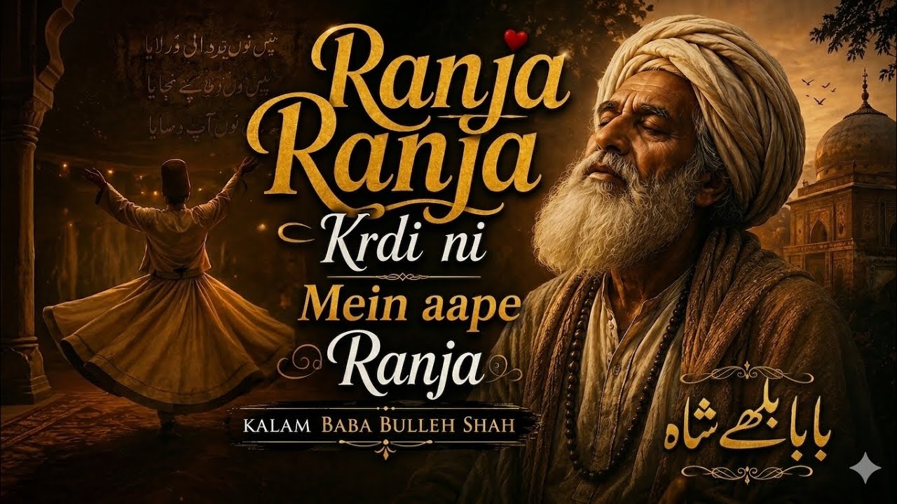 Ranjha Ranjha Krdi Ni Mein Aape Ranjha | Kalam Baba Bulleh Shah | Sufi ...