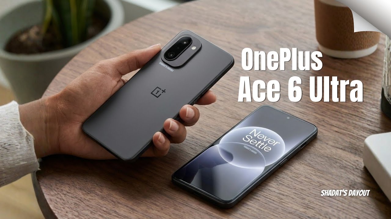 OnePlus Ace 6 Ultra First Teaser - IT's finally HERE - YouTube