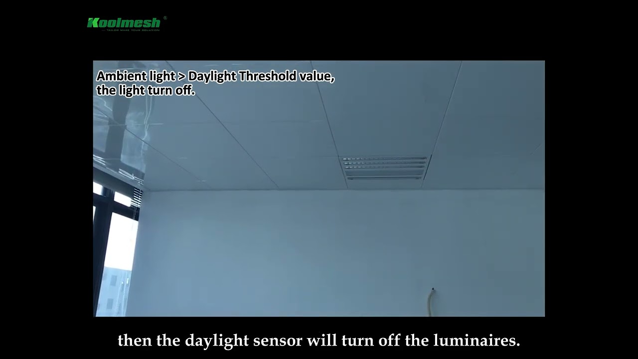 How to create the Lux On/Off Control (Daylight Threshold) Scene?