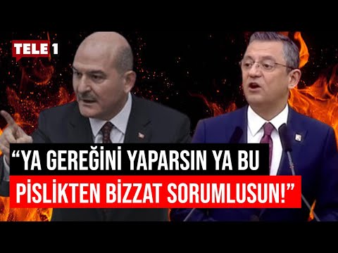 Özgür Özel Süleyman Soylu'yu hatırlatarak Erdoğan'a rest çekti