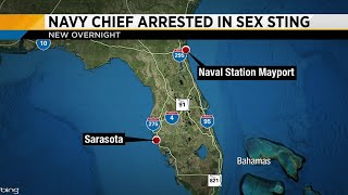 Navy Chief arrested in child sex sting