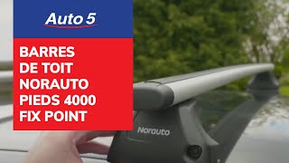 Pack complet 2 barres de toit avec fixations THULE WingBar Edge 9583 Alu -  Norauto