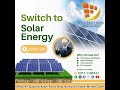 Switch to Solar Energy - Two Brothers Solar Energy Company