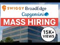 🚨 Swiggy, BroadEdge &amp; Capgemini MASS HIRING 2025 | Apply Now | Freshers &amp; Experienced | Career Nest