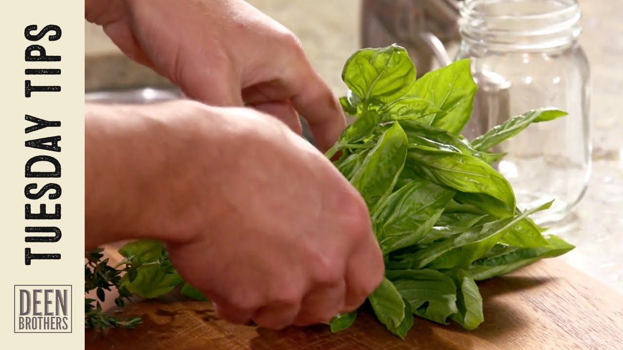 How To Store Herbs - Quick Cooking Class - YouTube