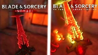 DOOM MOD COMPARISON! PC VS NOMAD: BLADE AND SORCERY