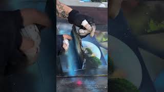 Жесть че творит!!! Как так то!!! #art #современнаякартина #художник