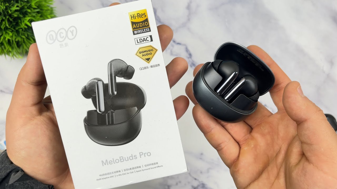 QCY MeloBuds Pro Review: ANC, LDAC, and Killer Sound Under $40! - YouTube
