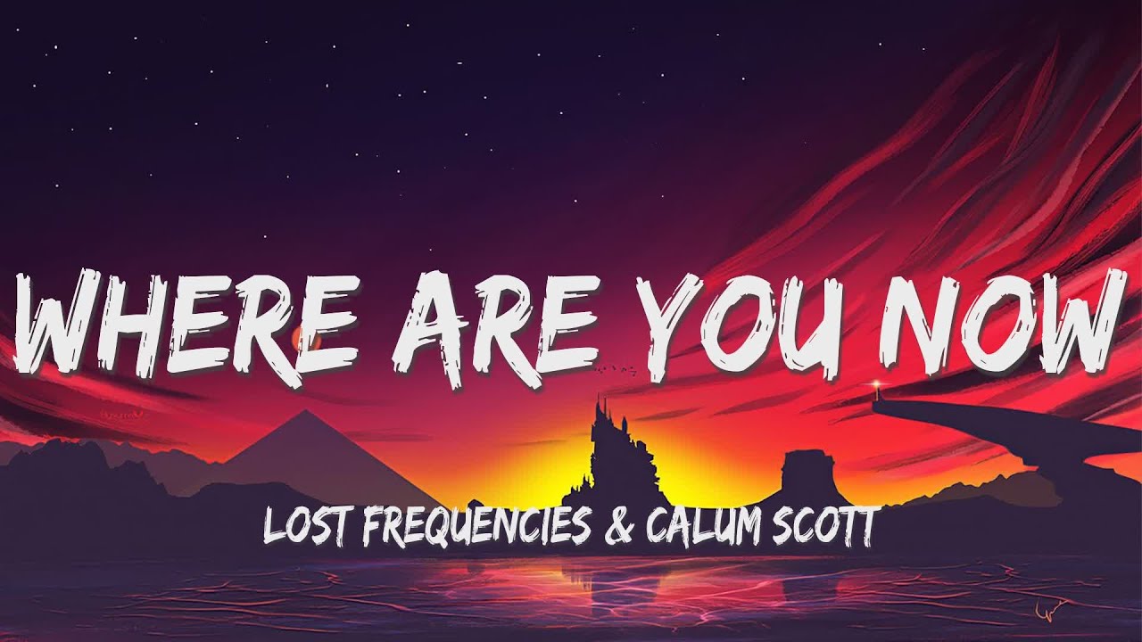 Lost Frequencies & Calum Scott - Where are you now lyric video