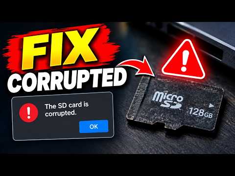 How to Fix a Corrupted SD Card Without Losing Data | Windows & Mac 2026