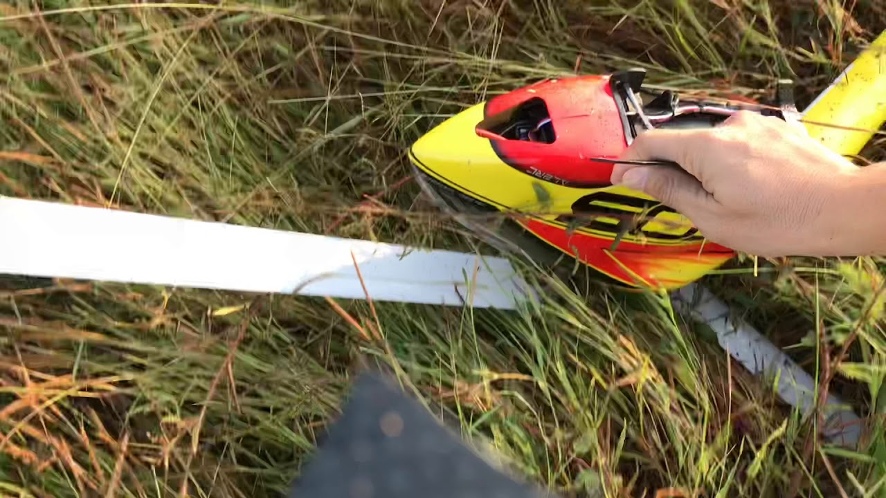 ALZRC DEVIL 505 : CRASH ตกโดยหางปัด