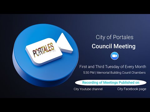 City of Portales Council Meeting June 21, 2022