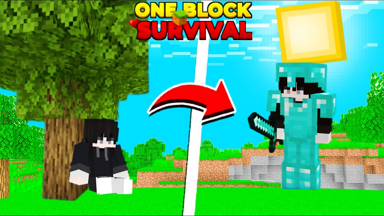 Finally I Made DIAMOND ARMOUR IN MINECRAFT | ONEBLOCK 😍 - YouTube