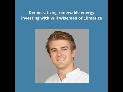 Democratizing renewable energy