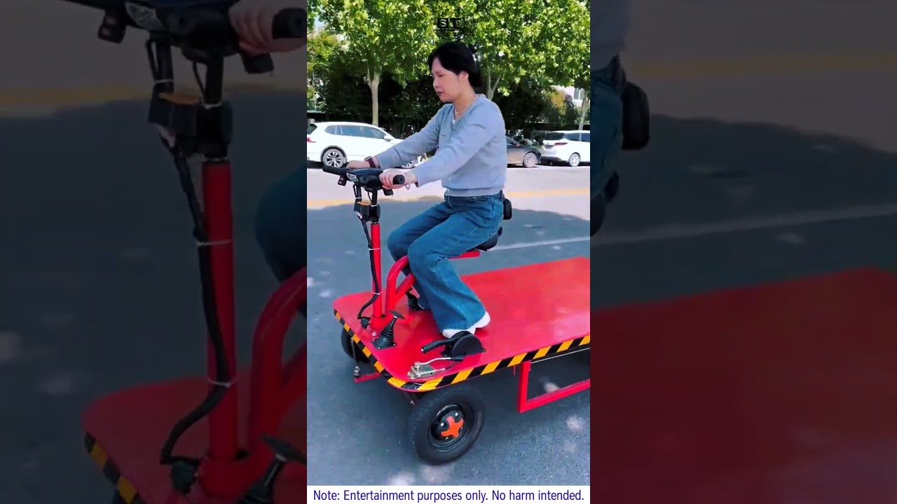 This Electric Car Drives Both Ways! 🤯 #shorts #viral