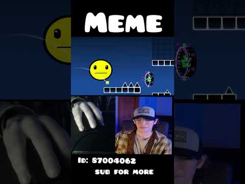 Geometry Dash Meme Level Layout Experience #shorts