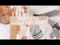 TRIPLETS *VIRTUAL* baby shower 2021!!! (opening your gifts pt. 1)