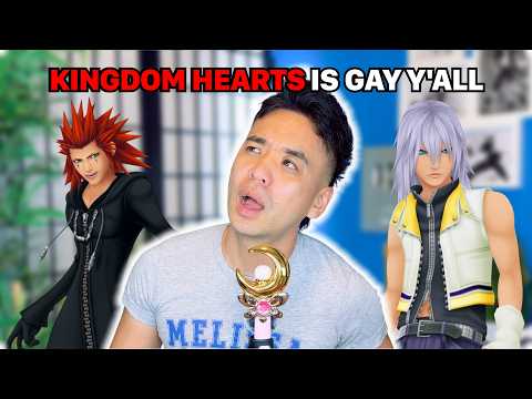 kingdom hearts is pretty gay y'all
