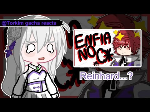 Re zero reagindo ao presente de Reinhard Meme | @Larisinhaw  | Gacha react