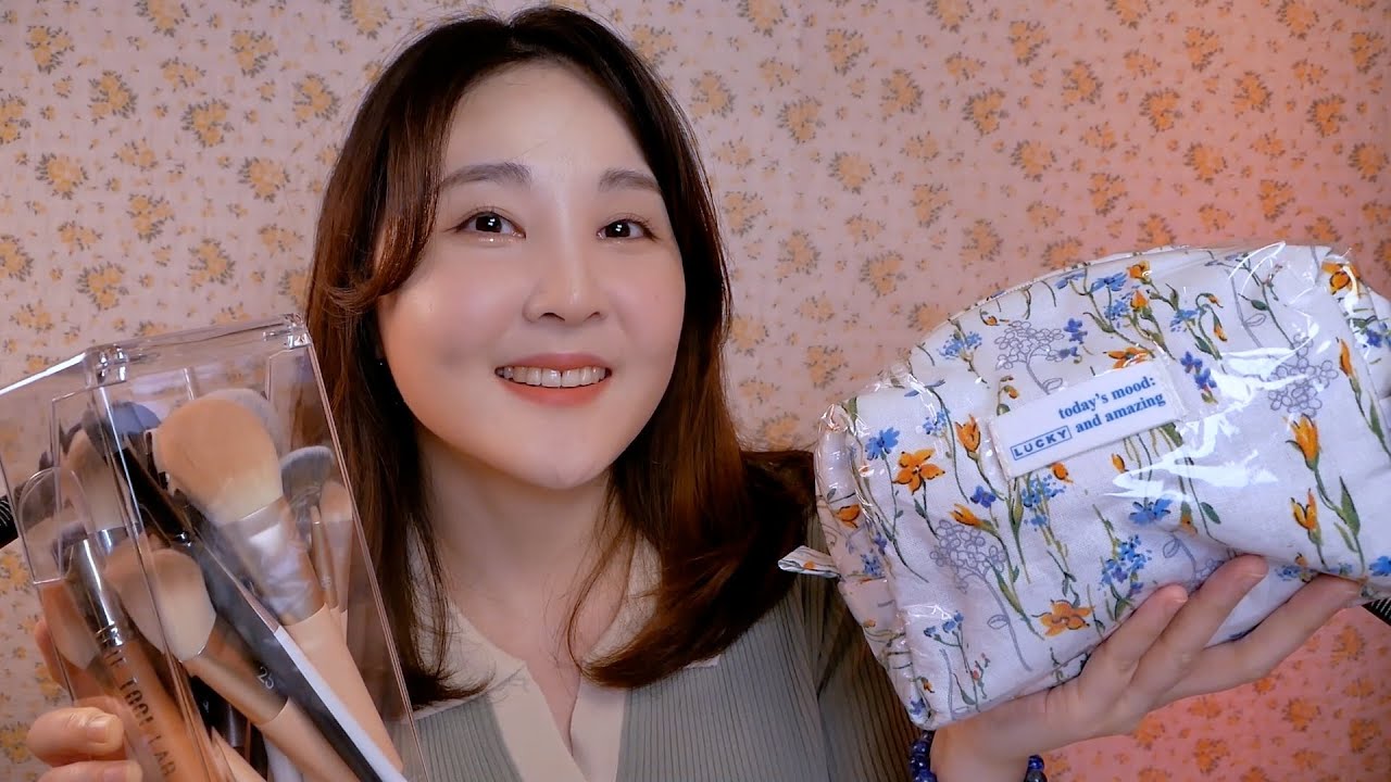 출근 전 화장하면서 수다 ASMR