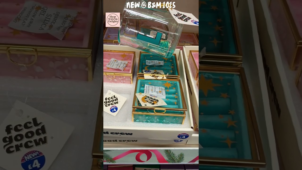 Feel Good Crew Jewellery Boxes 💖 Perfect Gift from B&M 