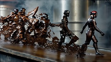 Audio Reactive Gen. AI Demo Reel [UHD] Short