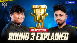 BMPS 2026 Round 3 - All Groups, Teams, Schedule &amp; Grand Finals Path Explained