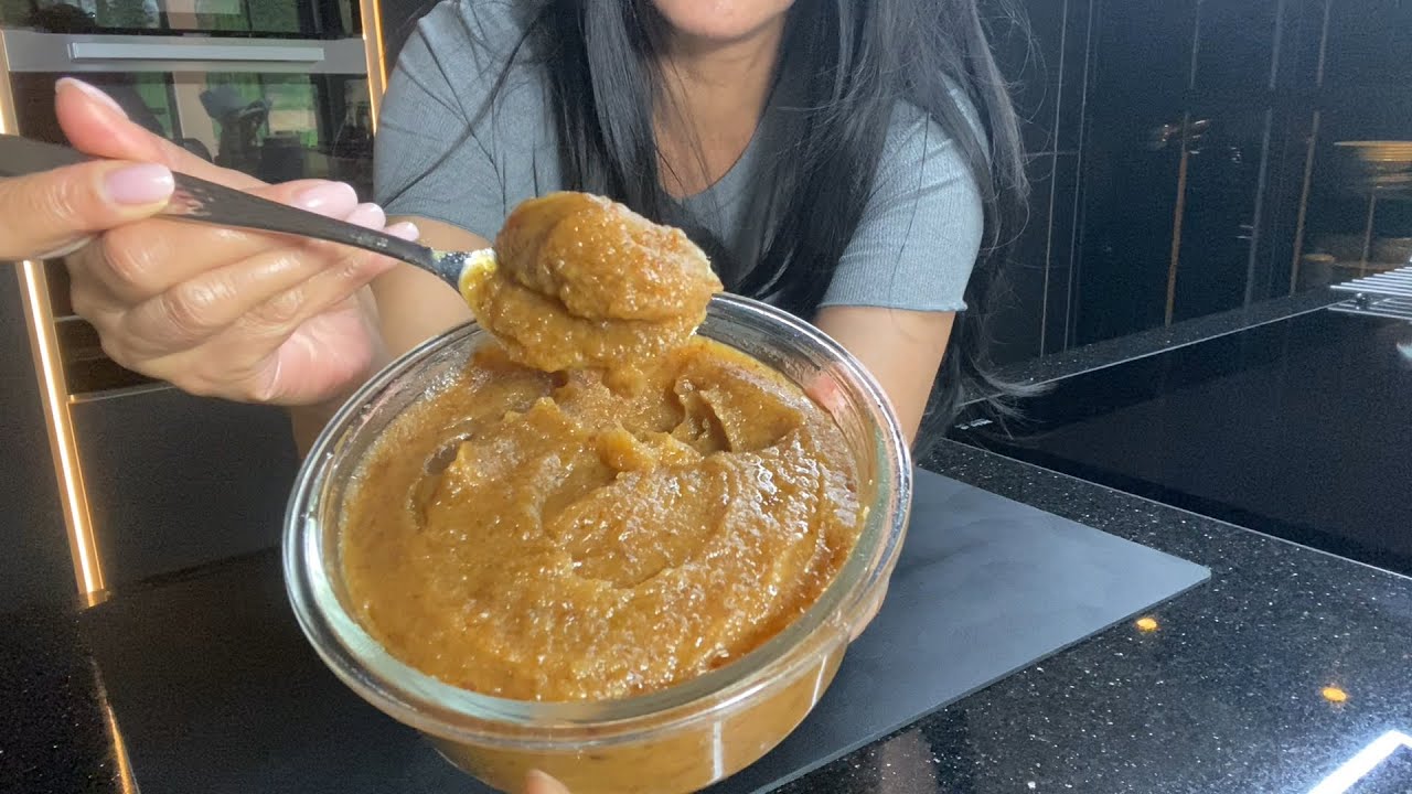 أفضل بديل خالي من السكر المكرر بطريقة سريعة  للحلويات والمشروبات (معجون التمر)