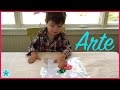 Arte y Actividades Para Niños| Actividades y Manualidades con Pintura-Sin Desastre|| Toda Mamá