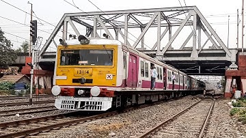 Barddhaman chord vs Barddhaman main line train action | Electric multiply unit local train | IR