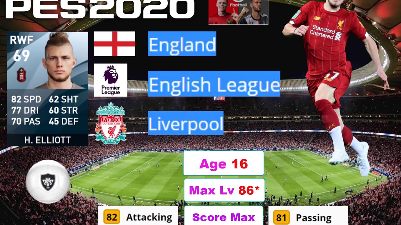 Best White Ball RWF (Tiền đạo cánh Phải)  Pes 2020 Mobile (Speed) !