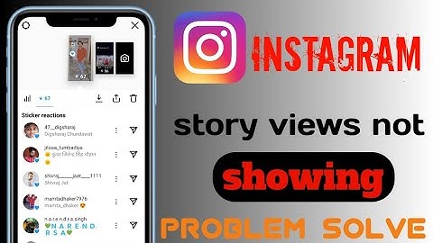 Fix Instagram STORY Views Not Showing problem | Instagram Story insights problem Instagram Bug 2023