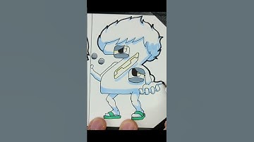 Drawing Alphabet Lore Human (Poor) Z / Uncomplete Humanized Alphabet Lore Transform/ #drawing