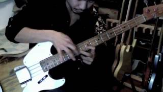 Video thumbnail of "Mr.Big「Take Cover」(Bass Cover) ~Bassist of Focal Dystonia play"